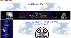 Desktop Screenshot of lakhovsky.com